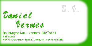 daniel vermes business card